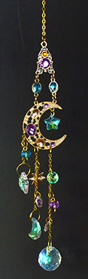 16" Moon sun catcher